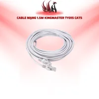 Cáp Mạng KINGMASTER TY015 1.5M CAT5E RJ45 Chính Hãng Cho PC, Router | HOCO STORE PC