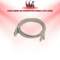 Cáp Mạng KINGMASTER KM064 5M CAT5E RJ45 Chính Hãng Cho PC, Router, Camera IP | HOCO STORE PC