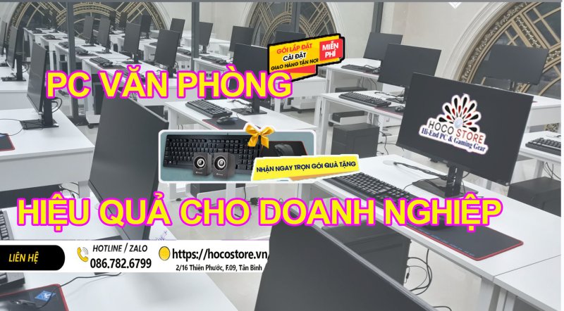 Dịch Vụ Lắp Đặt Hệ Thống Máy Tính Văn Phòng và Phòng Game