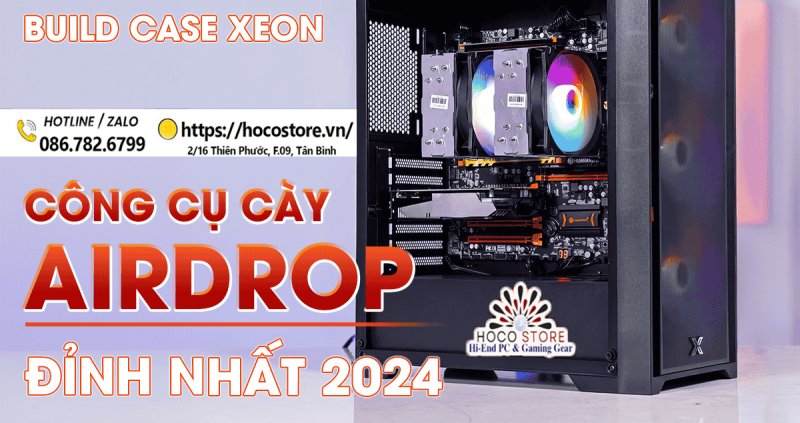 Chọn mua PC để chạy Bitcoin và Airdrop