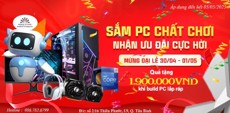 SALE SỐC - GIẢM SÂU - MỪNG ĐẠI LỄ 30/4 - 1/5