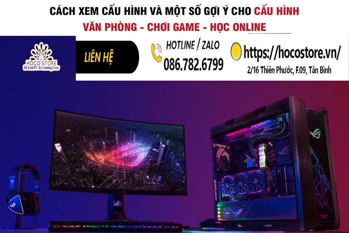 Cách chọn cấu hình máy tính để dạy và học online 2025