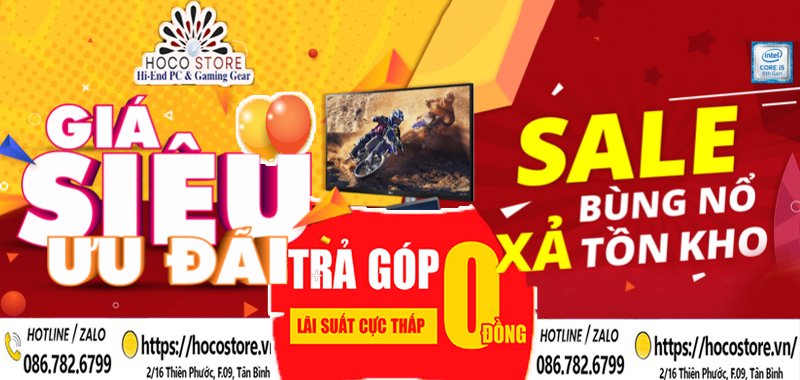 Máy Tính Bàn Tân Bình Tân Phú có Trả Góp