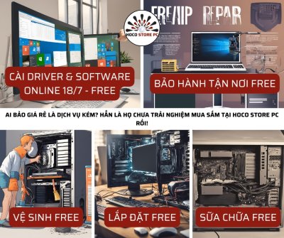 Hoco Store PC – Địa Chỉ Mua PC Tân Bình Uy Tín, Giá Tốt