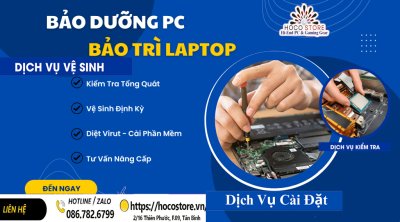 Bảo Dưỡng PC Bảo Trì Laptop Định Kỳ tại SÀI GÒN