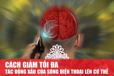 Cách giảm ảnh hưởng từ sóng điện thoại lên cơ thể não bộ
