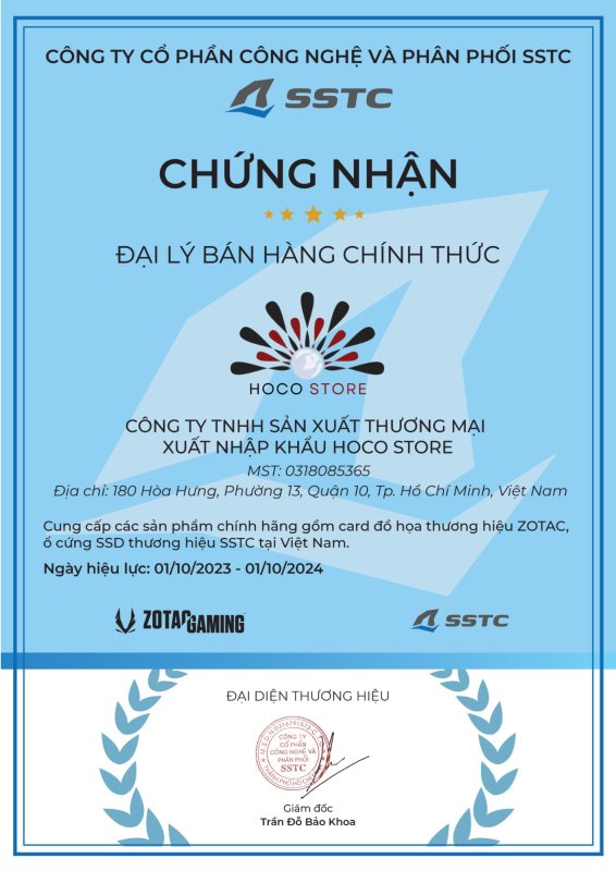 Hoco Store - Đại Lý Chính Thức Của SSTC Tại Việt Nam