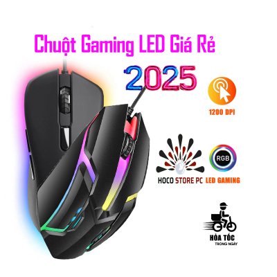 Chuột Gaming LED Giá Rẻ dưới 200k
