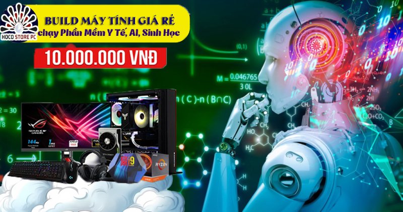 Build Máy Tính AI Cho Dược Học