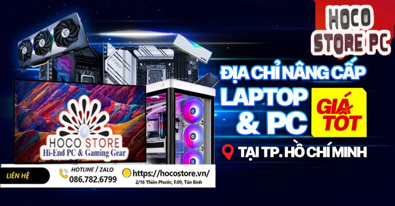 Bảo Hành Tận Nhà – Build Máy Tính Uy Tín Cùng VHG Hoco Store PC
