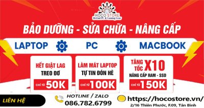 Sửa chữa máy tính tận nơi đường Hoàng Hoa Thám quận Tân Bình
