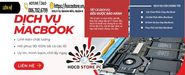 Dịch Vụ Sửa Chữa và Bảo Hành MacBook Quận 7