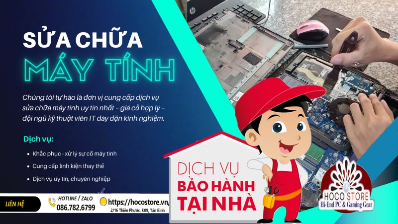 Dịch Vụ Sửa Máy Tính Tại Nhà Giải Pháp Cho Người Bận Rộn