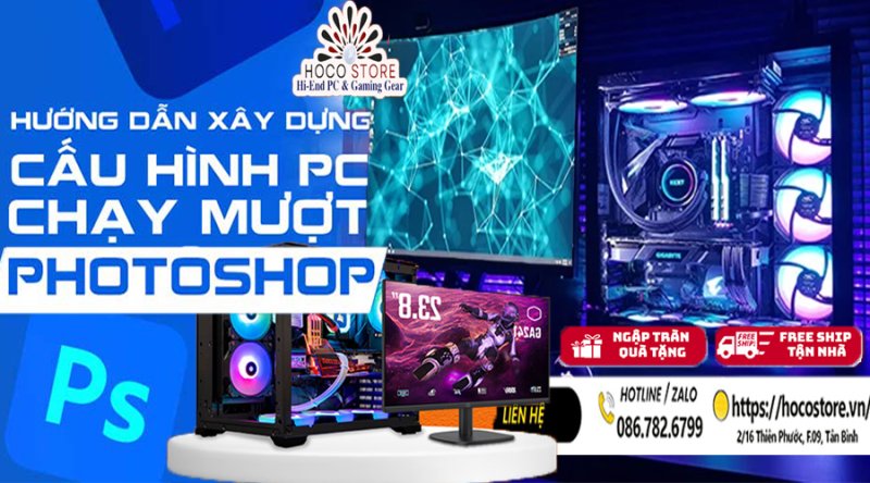 Cần tìm máy tình bàn dành cho nhiếp ảnh và studio