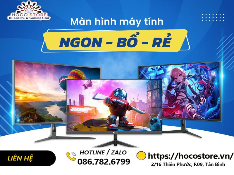 Màn Hình PC Gaming Giá Rẻ 2025