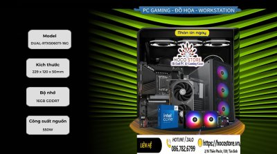 Cấu Hình PC Với RTX 5060 Ti 16GB