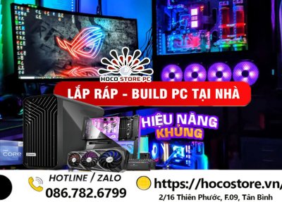 Dịch Vụ Build PC Tại Nhà Gửi Hàng Toàn Quốc Nhận Dùng Ngay