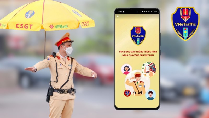 Hướng dẫn cách gửi phản ánh vi phạm giao thông qua VNeTraffic