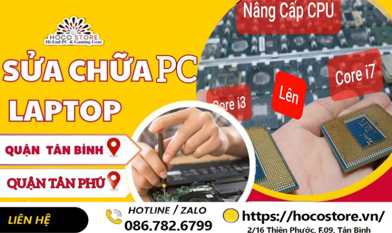 Sửa Máy Tính Quận Tân Phú Tân Bình