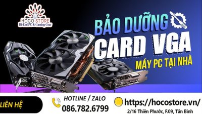 Sửa chữa và bảo dưỡng VGA Card màn hình tại Sài Gòn