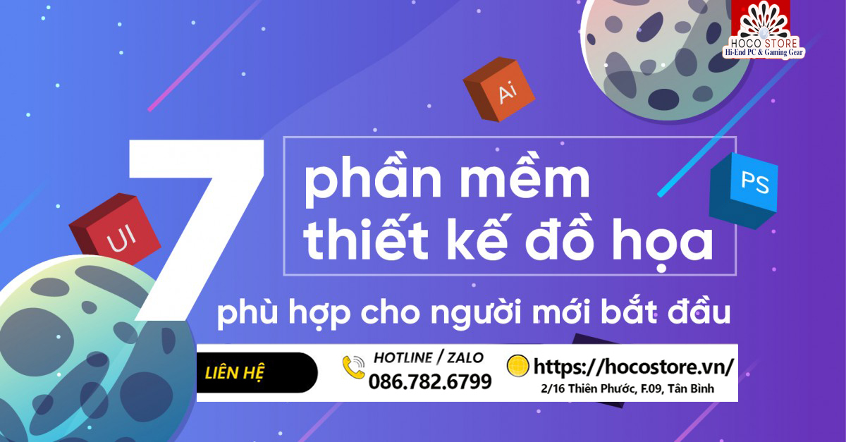 Hướng dẫn phần mềm thiết kế đồ họa tốt nhất hiện nay